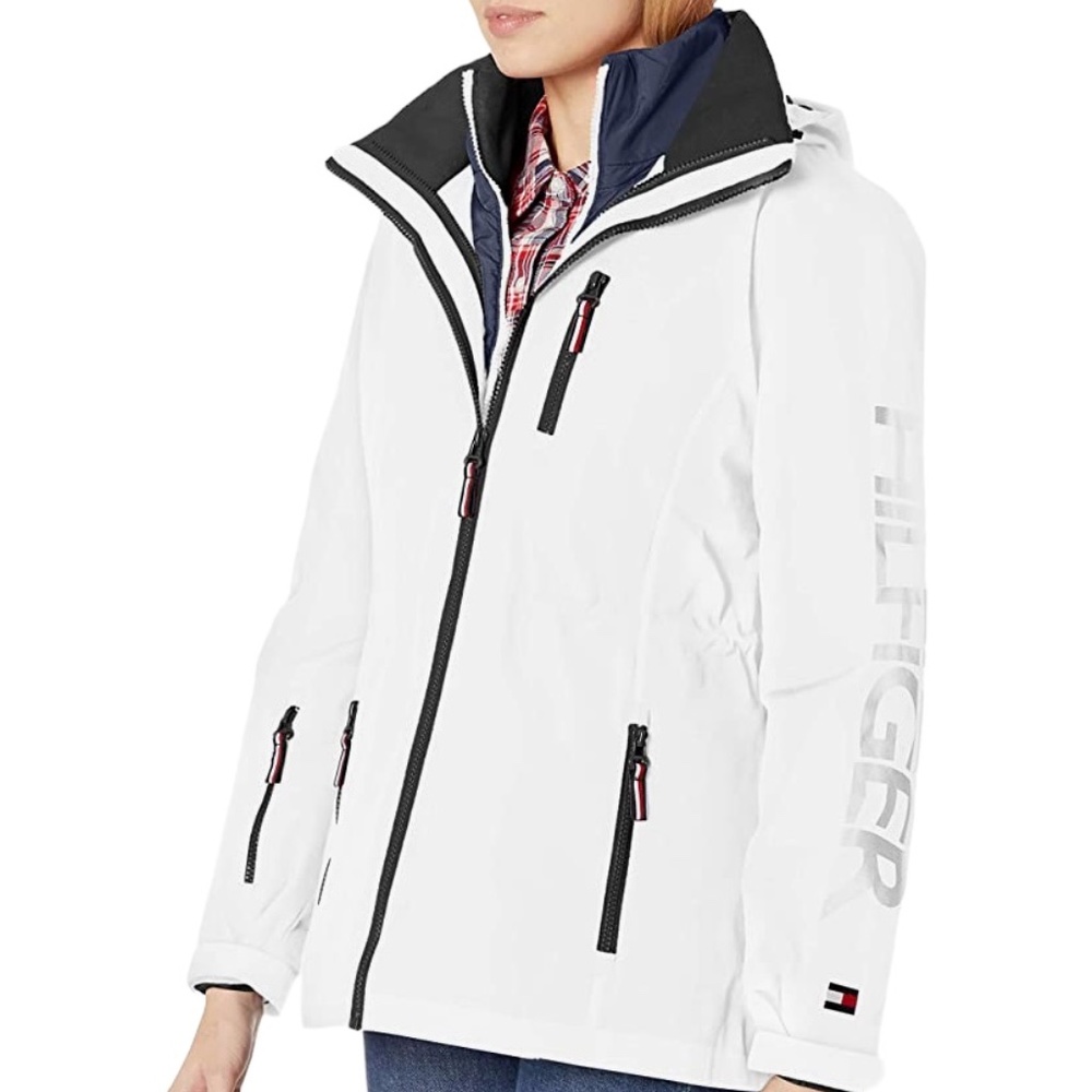 New Tommy Hilfiger Woman’s 3-in -1 System Jacket Size Small